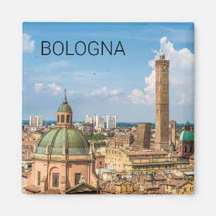 Bologna Emilia-Romagna-Italien Panorama Souvenir Magnet