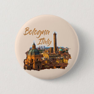 Bologna Italien: Historiskt centrum Knapp