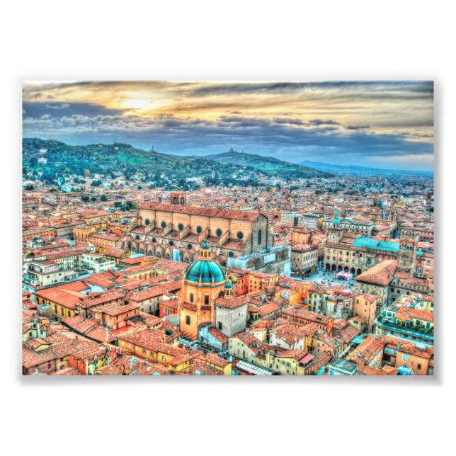 Bologna, Italien (II) Fototryck (Framsidan)