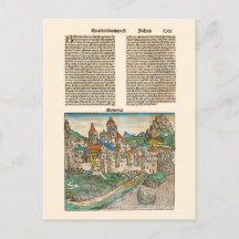 Bologna Italien Nürmberg Chronicle Medieval Bok