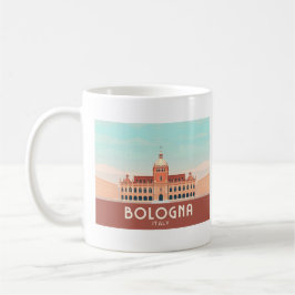 Bologna Italien Pastel Travel Kaffemugg