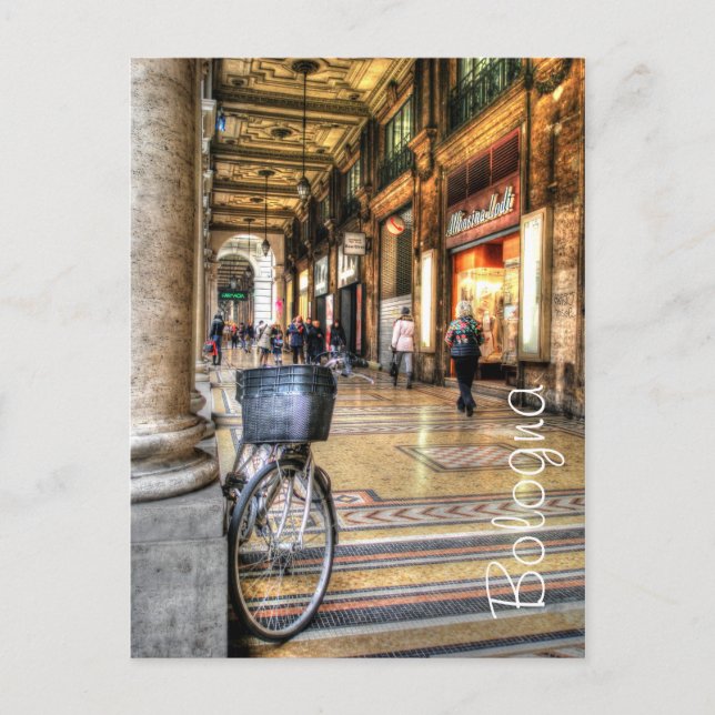 Bologna, Italien Vykort (Framsida)