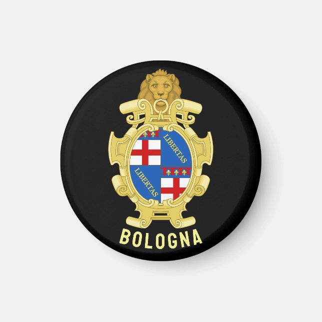 Bologna jackar om arm - Italien Magnet (Framsidan)