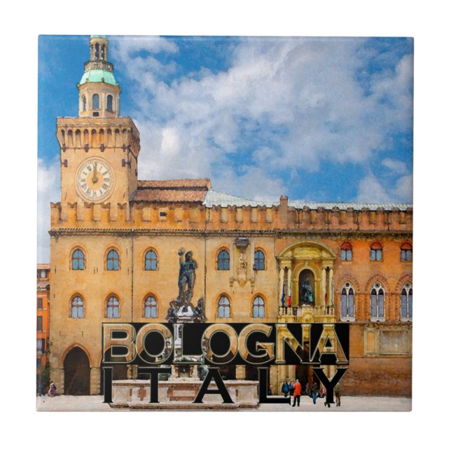 Bologna Kakelplatta (Framsidan)