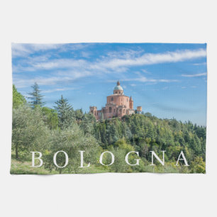 Bologna San Luca Sanctuary tea towel Kökshandduk