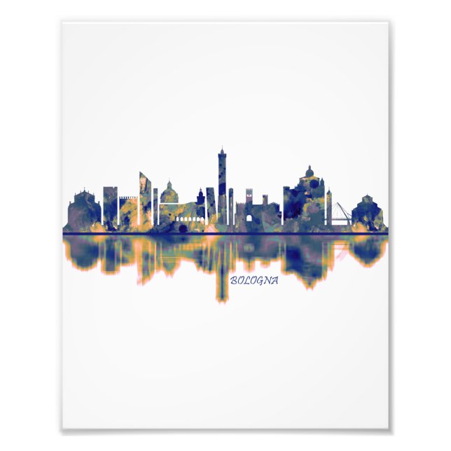 Bologna Skyline Fototryck (Framsidan)