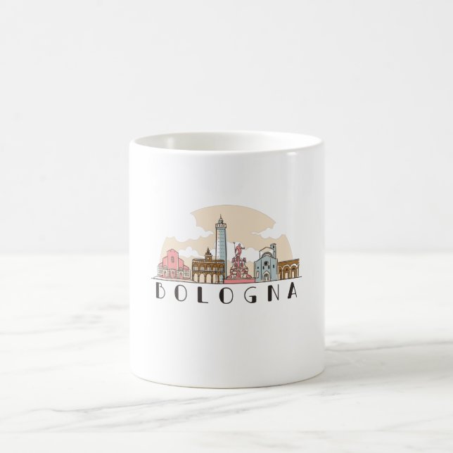 Bologna Skyline Kaffemugg (Center)