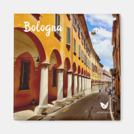 Bologna street - kylmagnet av Velvet Escape Magnet