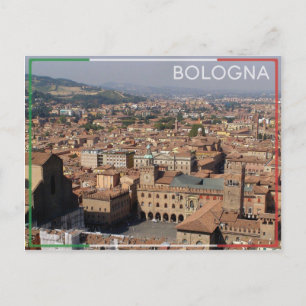 Bologna - vykort för Italien.