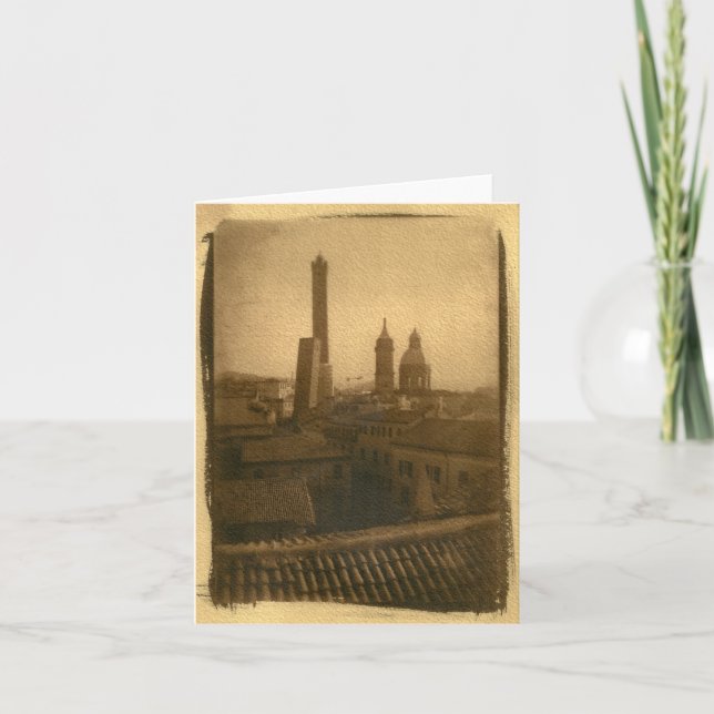 BolognaRooftops Notecards Kort (Framsida)