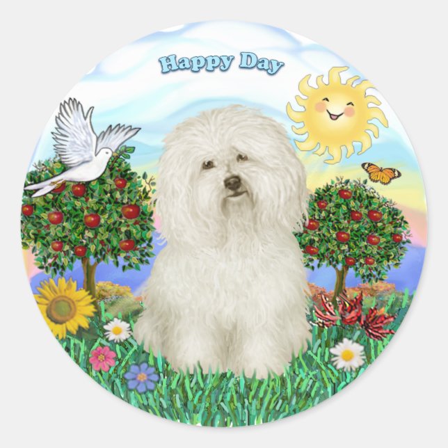 Bolognese #2 runt klistermärke (Framsida)