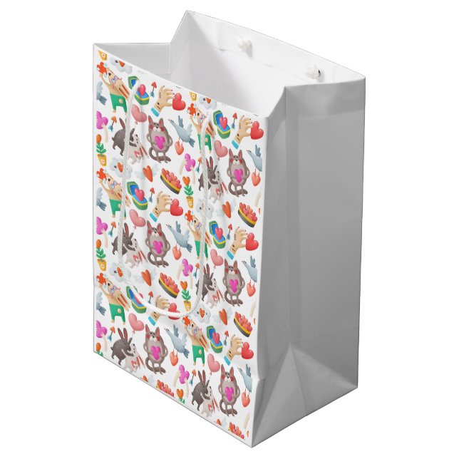Bolsa de papel San Valentín (Framsidan Vinklad)