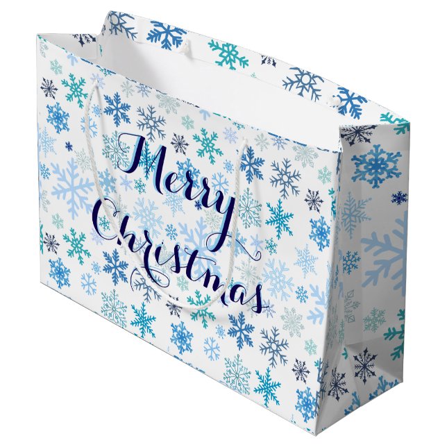 Bolsa de Regalo Copos de Nieve (Baksidan Vinklad)