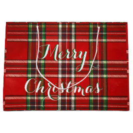 Bolsa de Regalo Estilo Tartán 