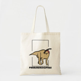 Bolsa de tela diseño dinosaurio Parasaurolophus Tygkasse