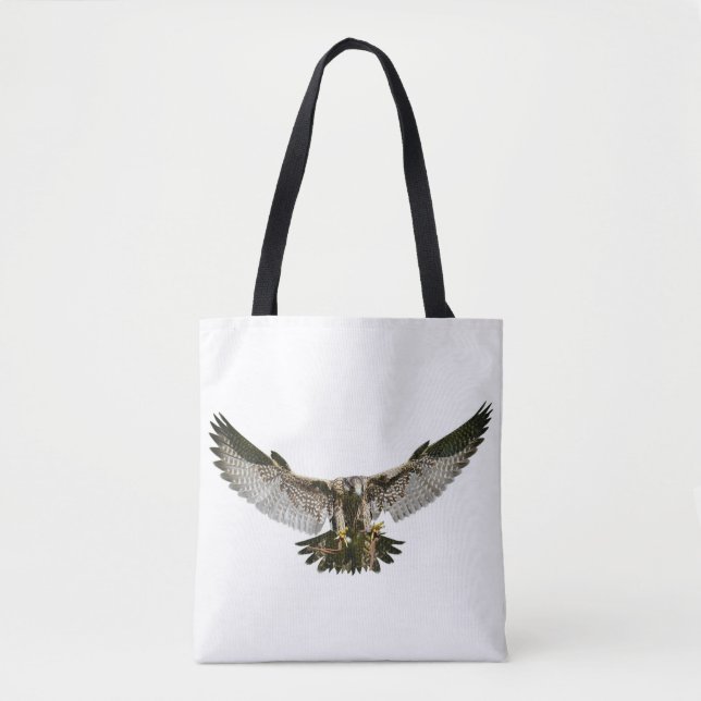bolsa de tela halcón volando tygkasse (Framsida)