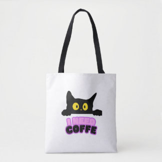 Bolsa de tela- I need coffe Tygkasse