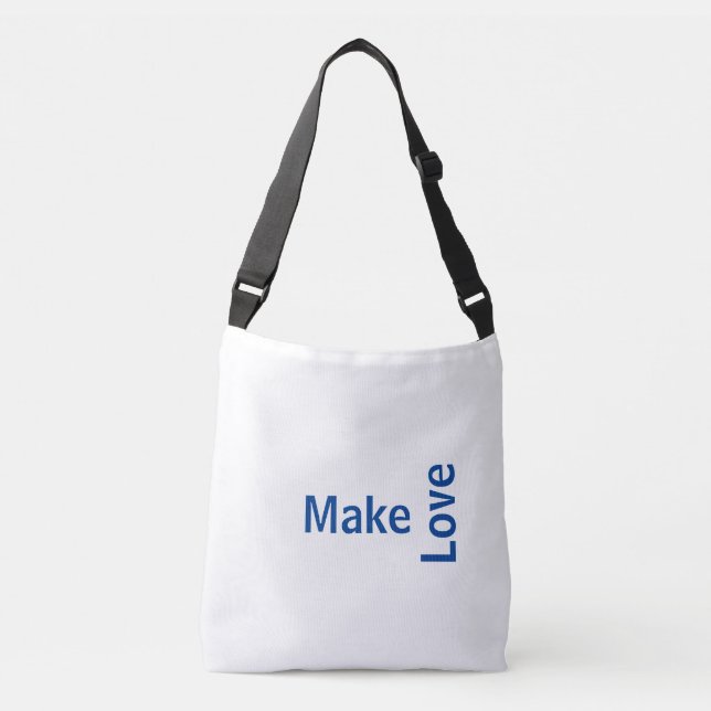 Bolsa gör kärlek axelväska (Framsida)