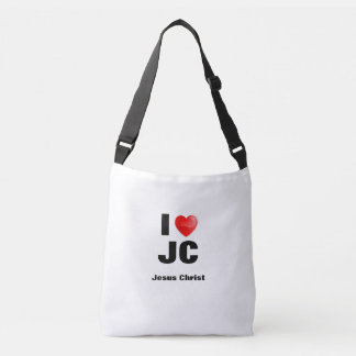 Bolsa I love Jesus Christ Axelväska