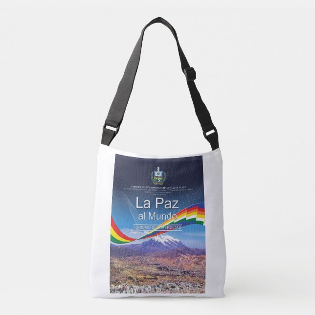 Bolsa La Paz al mundo Axelväska (Framsida)