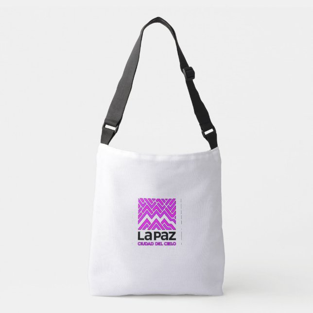 Bolsa La Paz ciudad del cielo Axelväska (Framsida)