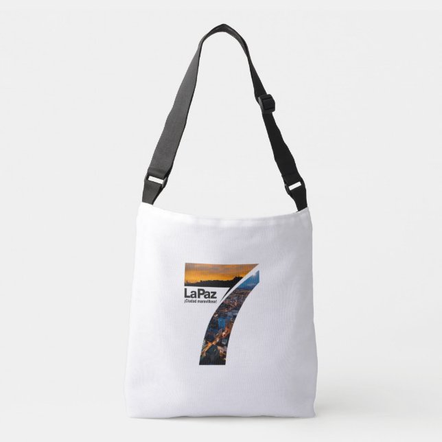 Bolsa La Paz ciudad Maravillosa Axelväska (Framsida)