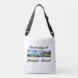 Bolsa Lembrança de Paraná Brasil Axelväska
