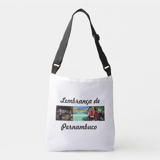 Bolsa lembrança de Pernambuco Axelväska (Framsida)