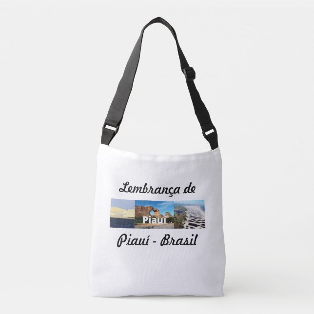 Bolsa lembrança de Piauí _ Brasil Axelväska (Framsida)
