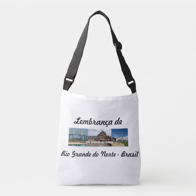 Bolsa lembrança de Rio Grande do Norte Brasil Axelväska (Framsida)
