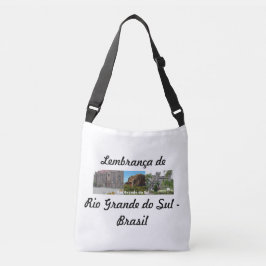 Bolsa lembrança de Rio Grande do Sul - Brasil Axelväska