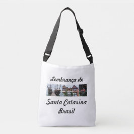 Bolsa lembrança de Santa Catarina Brasil Axelväska