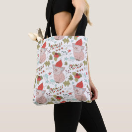 Bolsa navideña cerditos tygkasse