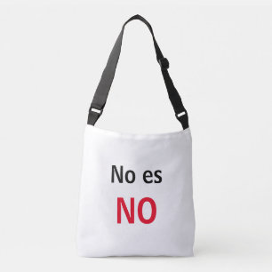Bolsa No es NO Axelväska