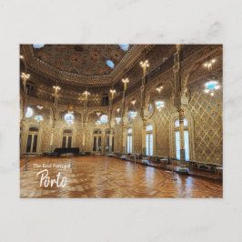 Bolsa Palace Porto Portugal Vykort