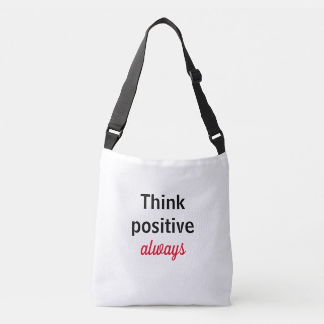 Bolsa Tkink Positive always Axelväska (Framsida)