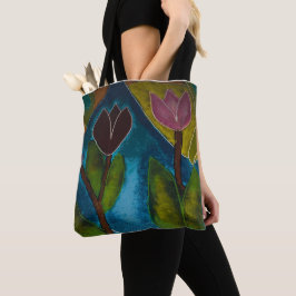 Bolsa tote, estampa em toda a área, Bolsa Tote de Tygkasse
