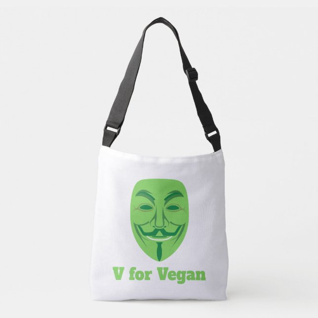 Bolsa Tote Image for vegans. Axelväska (Framsida)