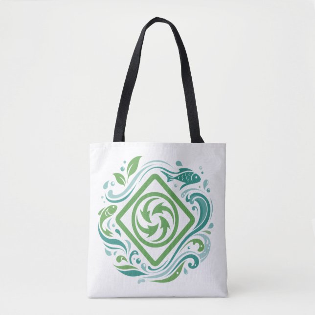 Bolsa Tote Tygkasse (Framsida)