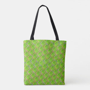 Bolsa verde amadurecido, amarelada, tijolinho tygkasse