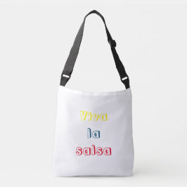 Bolsa viva la salsa axelväska