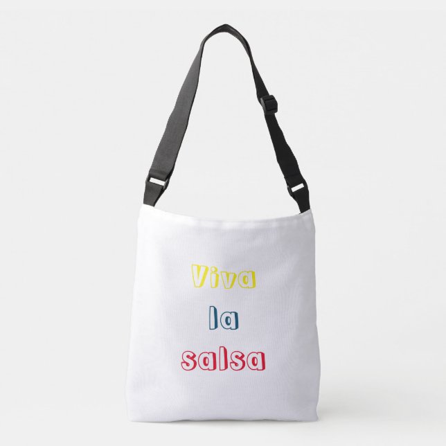 Bolsa viva la salsa axelväska (Framsida)