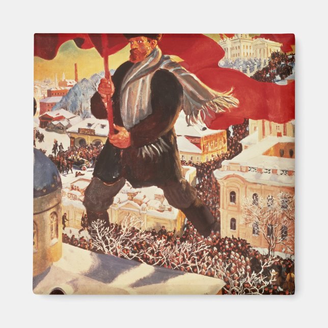 Bolsjev, 1920 magnet (Framsidan)