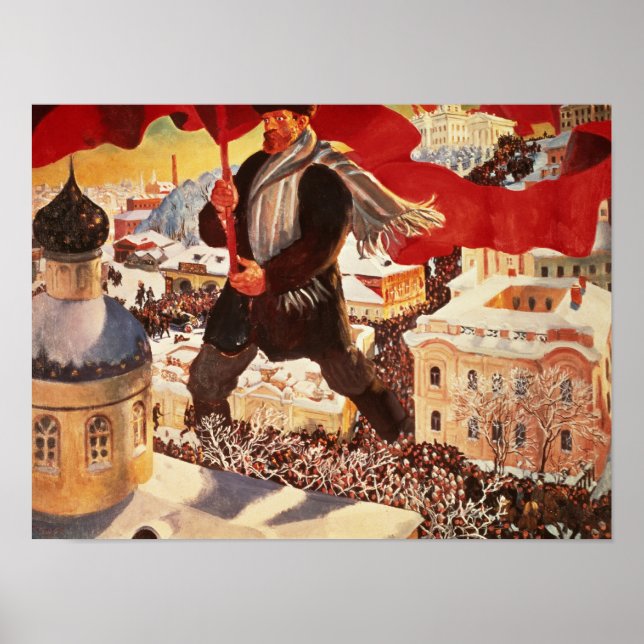 Bolsjev, 1920 poster (Framsidan)