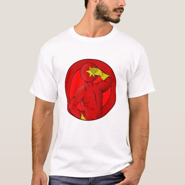 Bolsjevikisk kamratT-tröja för Fascist Tee Shirt (Framsida)