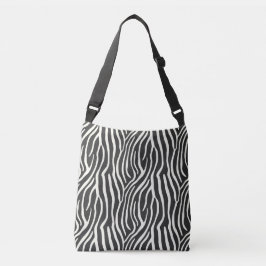 Bolso cebra axelväska