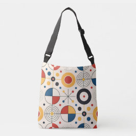 Bolso con diseño geométrico axelväska