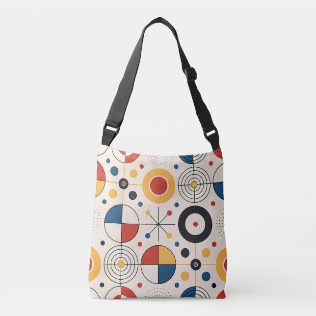 Bolso con diseño geométrico axelväska (Framsida)