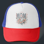 Bolso De Tela 1 Sports Mom – Football & Flowers Mo Keps<br><div class="desc">This lovely design celebrates the #1 sports mom with a football nestled in a bouquet of pastel flowers. A perfect pick for Mother’s Day cards,  mugs,  and gifts.</div>
