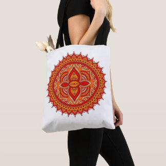 Bolso de Tela con motivo mandala, personalizable Tygkasse